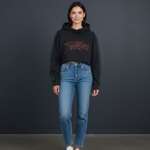 Adidas × Fiorucci Crop Hoodie - Size S